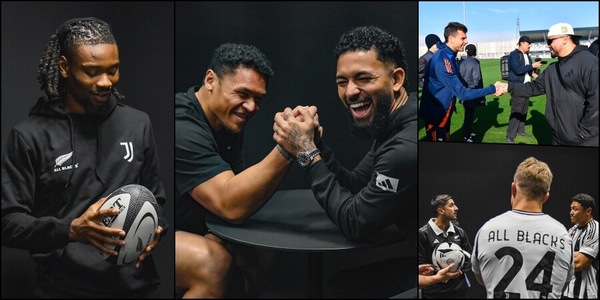 Juve con gli All Blacks, abbracci di ferro ma i tifosi: "Occhio agli infortuni..."
