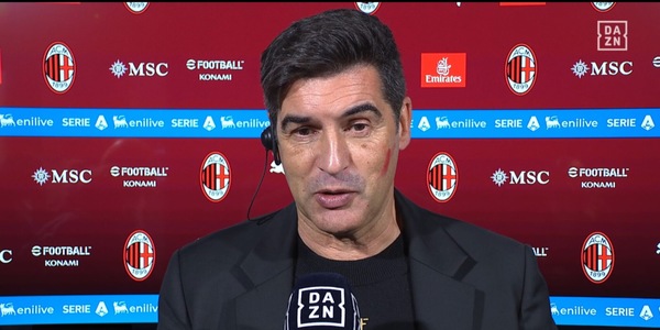 Fonseca si ingoia i fischi e rilancia: "Juve fermata, vedo un Milan da Scudetto"