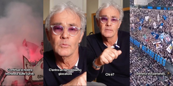 Giletti shock, Inter o Milan? “Ragazza presa a botte da un calciatore, ho il video”