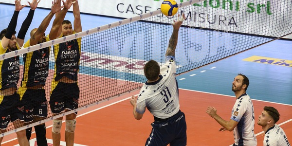Civitanova-Perugia big match della 6a di ritorno