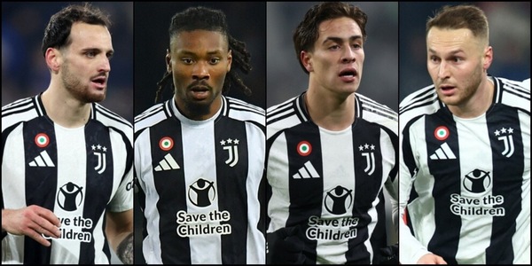 Juve, la formazione ufficiale contro il Napoli: clamorosa esclusione