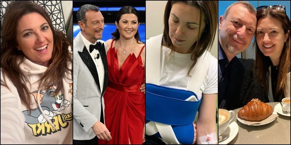 Giovanna Civitillo in ospedale, le reazioni di Amadeus e dei vip: "Poteva andare molto peggio"