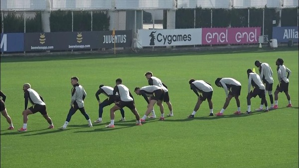 Allenamento Juventus, non c'è Cambiaso