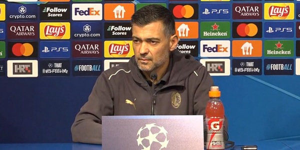 Conceicao: “Lite con Calabria ci ha dato scossa? La otteniamo col lavoro”. Sull’Inter...