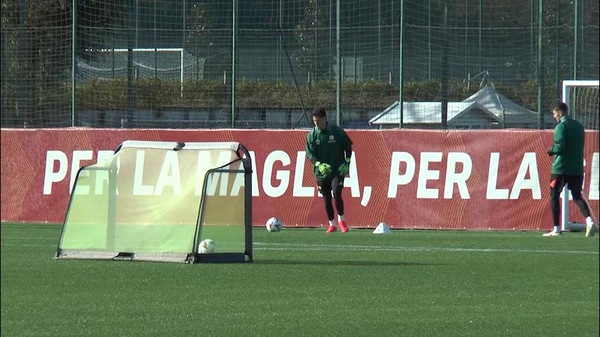 Europa League, la Roma prepara la sfida all'Eintracht