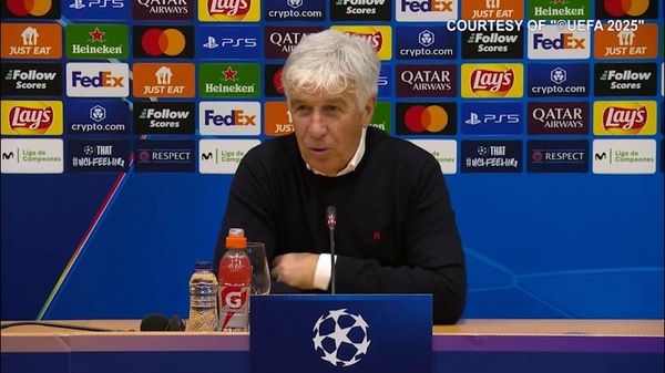 Gasperini: "Spiace aver preso la medaglia di legno"