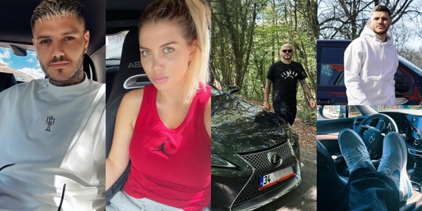 Bentley, Cadillac, Rolls Royce: Wanda e Icardi si scontrano anche per le auto