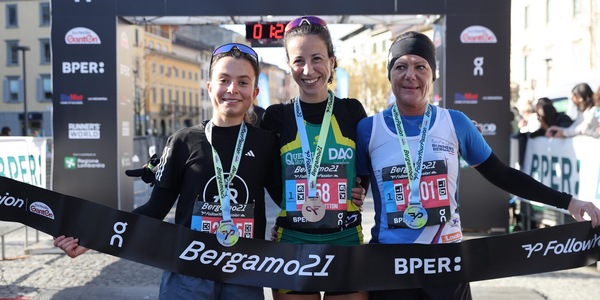 Bergamo21, che festa. Night Trail, 10k e la mezza maratona