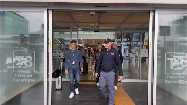 Roma, Nelsson sbarcato nella capitale