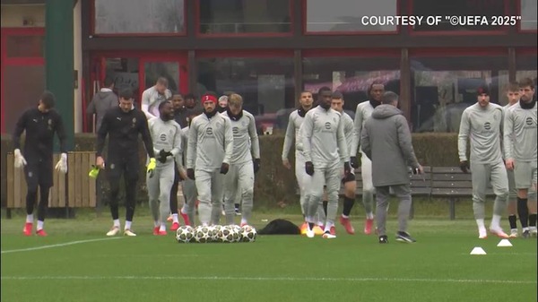 Milan al lavoro in vista del Feyenoord