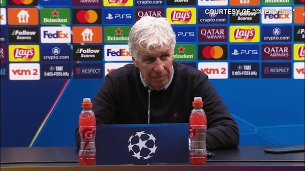 Gasperini si arrabbia ancora: "Il Club Brugge è una buonissima squadra"