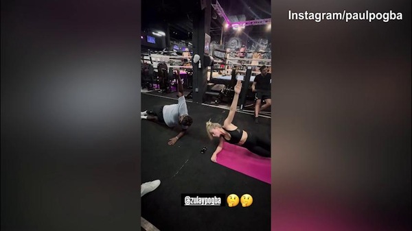Pogba e Zulay, lavoro di coppia in palestra: che fatica!