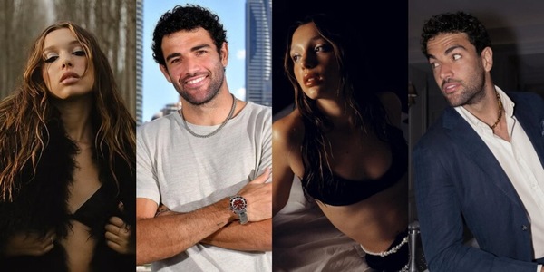 Sarah Toscano provoca Matteo Berrettini: "Ti amo". Lo scambio di battute da game, set e match