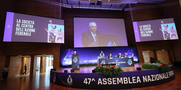 La Fipav ha rinnovato il CF, Manfredi rieletto presidente all'unanimità