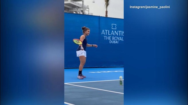 Tennis, Jasmine Paolini ha ripreso ad allenarsi