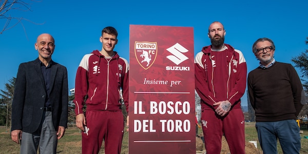 Il Bosco del Toro: la prima "vangata" di Milinkovic Savic