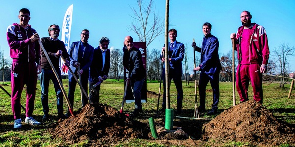 Inaugurato al Robaldo il bosco del Toro