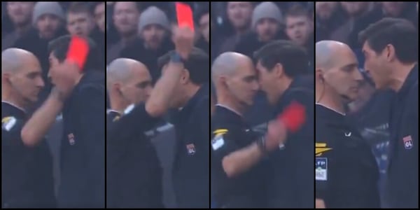 Fonseca impazzisce, testata sfiorata all'arbitro! Rischia 7 mesi di squalifica
