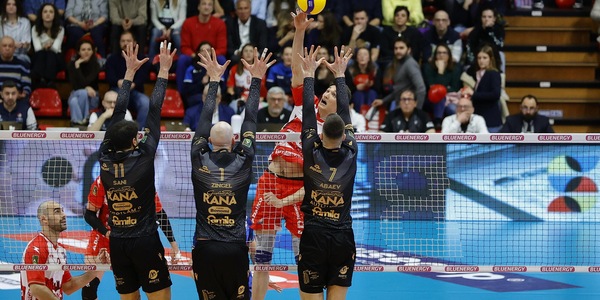 Play Off: Piacenza e Perugia in vantaggio 2-0, Cisterna batte Trento