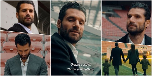 Candreva si ritira con una lettera da San Siro: “Una nuova partenza”