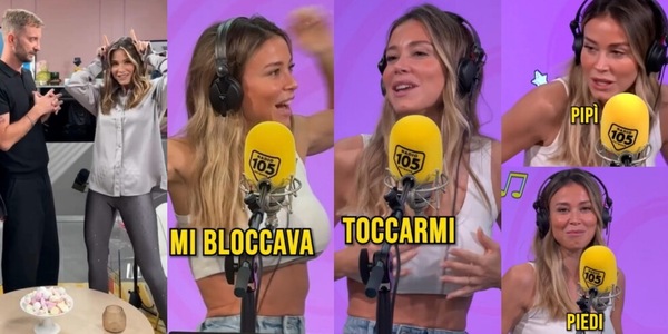 Diletta Leotta e la poliziotta: "Mi ha strizzato le tette e fatto il solletico ai piedi"