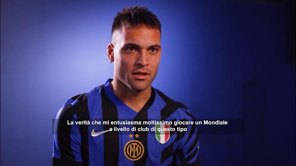 Lautaro Martinez: "Mondiale per club? Sono molto emozionato"