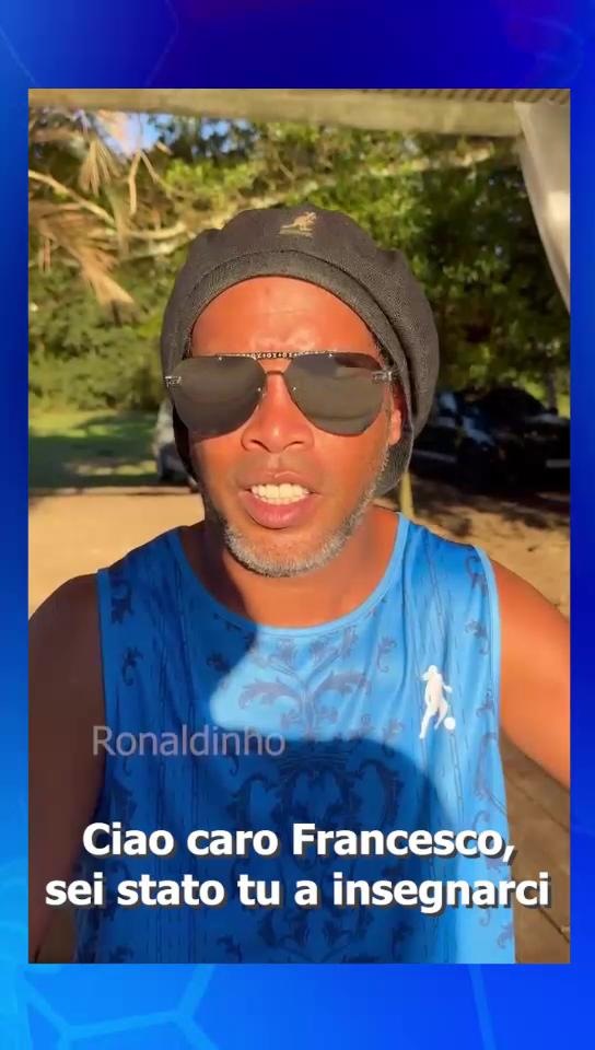 Il messaggio di Ronaldinho per Papa Francesco
