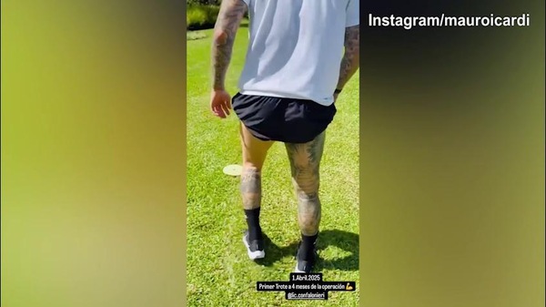 Mauro Icardi torna a correre: 4 mesi fa l'operazione al ginocchio