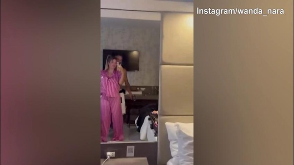 Wanda Nara, video celebrativo del suo amore con L-Gante