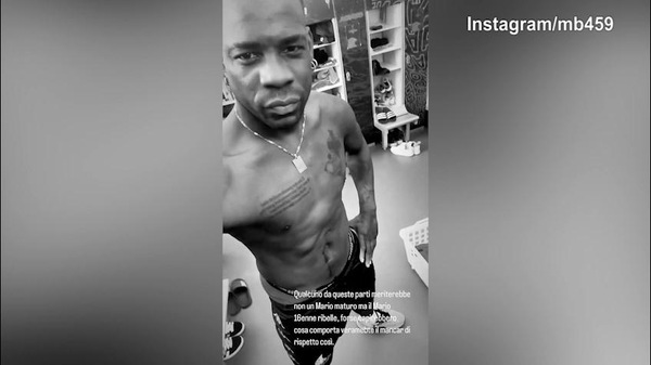 Genoa, Balotelli sui social: "Qualcuno da queste parti meriterebbe Mario..."