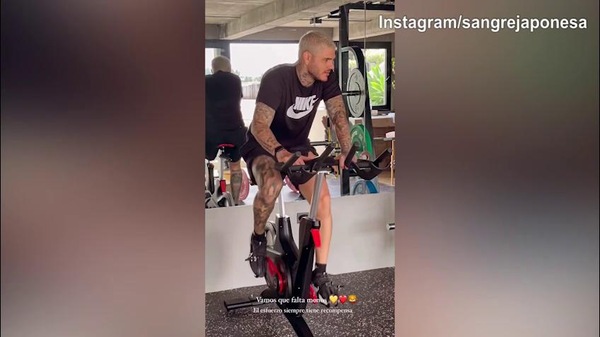 Galatasaray, Icardi lavora sodo in palestra