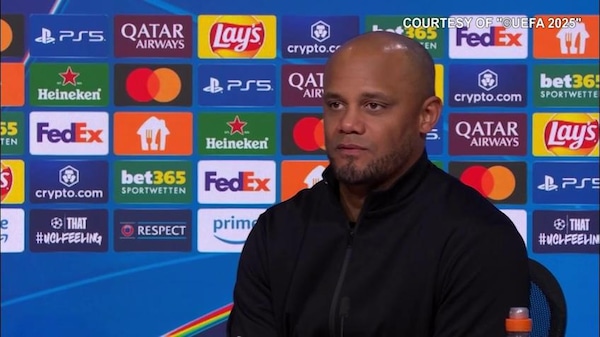 Kompany: "Nel primo tempo abbiamo dominato, Muller in panchina perchè.."