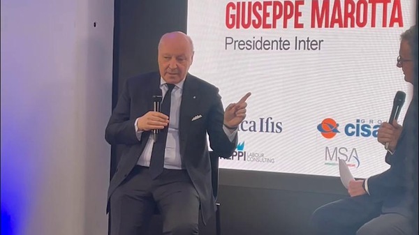 Marotta: "Vogliamo credere di arrivare al triplete"