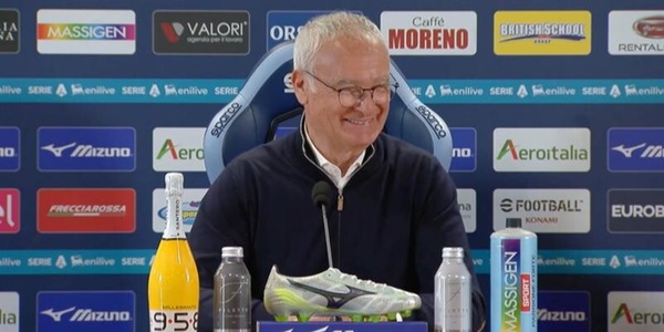 "Allegri a Roma? Credo di sì", poi Ranieri si corregge: "Mannaggia a te..."