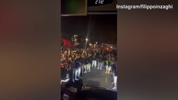 Pisa, che festa al rientro in città!
