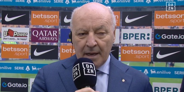 Marotta: "Complimenti Inter! Tante competizioni, così è difficilissimo..."