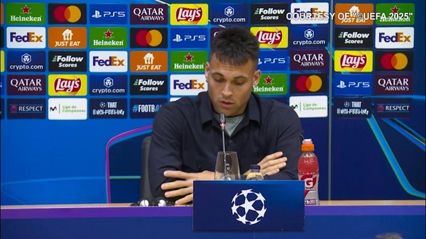 Lautaro Martinez: "Pallone d'oro? Prima vengono i trofei con la squadra"