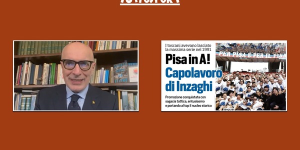 Inzaghi, squadra, Corrado, Knaster, tifosi: tutta la grandezza del PisA