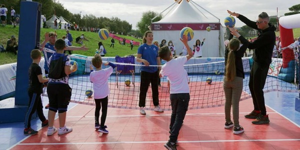 Nel Villaggio della Race for the Cure si gioca ad S3