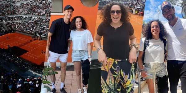 Brignone con Sinner e Berrettini agli Internazionali: post social virale!
