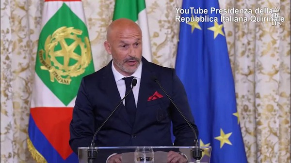 Italiano: "Porto qui l'entusiasmo di una città"