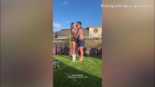 Agus e Lautaro, che domenica di passione: baci e poi..palleggi di testa