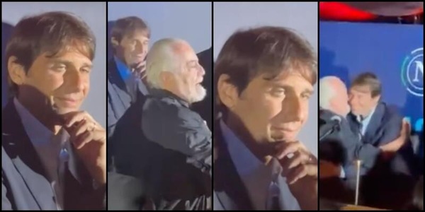 De Laurentiis saluta Conte! "Gli auguro altri successi, merita rispetto: grazie Antonio"