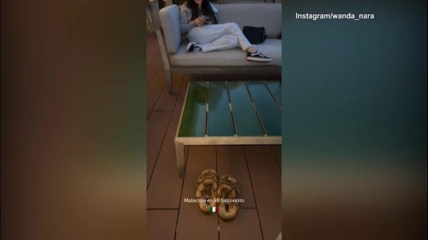 Wanda Nara di nuovo a Milano, subito mate con gli amici