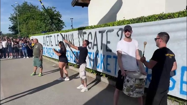 Inter, i tifosi caricano l'ambiente in vista della finale contro il Psg