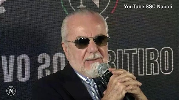 De Laurentiis: "De Bruyne è un fuoriclasse, lo sappiamo, ma con una certa età"