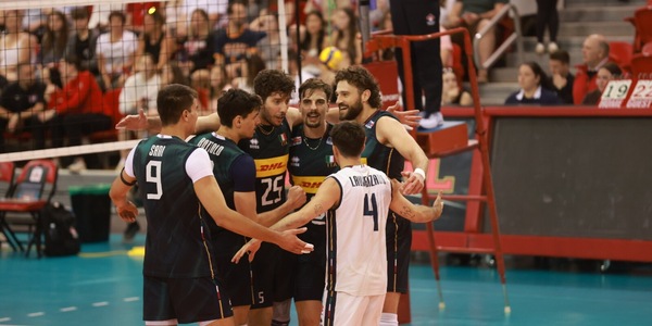 La nazionale di De Giorgi ha superato il Canada 3-0