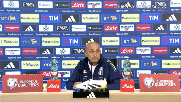 Spalletti si commuove e abbandona la conferenza stampa