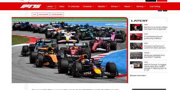 Formula 1, definito il calendario 2026