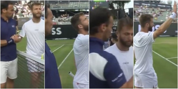 "Guardami, piccolo maiale. Sei una me**a": Fognini shock contro Moutet